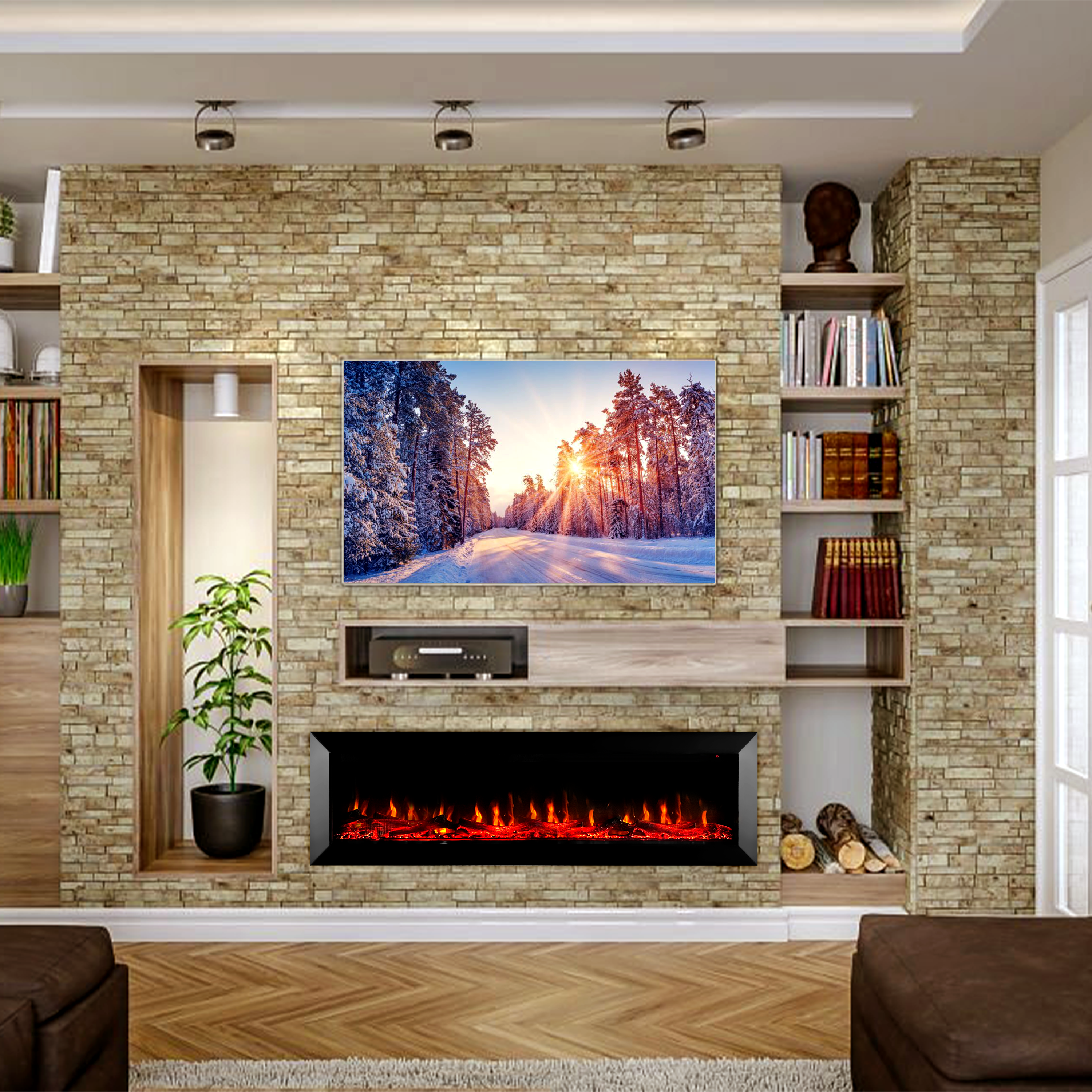 Modern Steel 72″ inch – 183cm 5