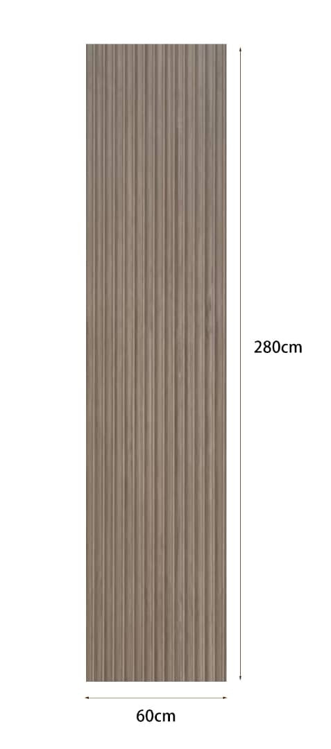 Suède Akoestisch Wandpaneel – Desert Taupe – 280 x 60 cm 4