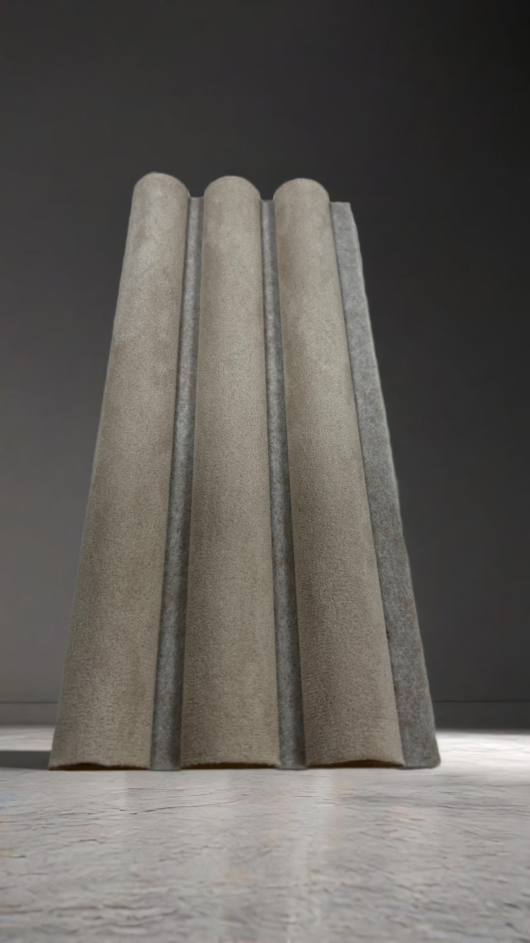 Suède Akoestisch Wandpaneel – Desert Taupe – 280 x 60 cm 6