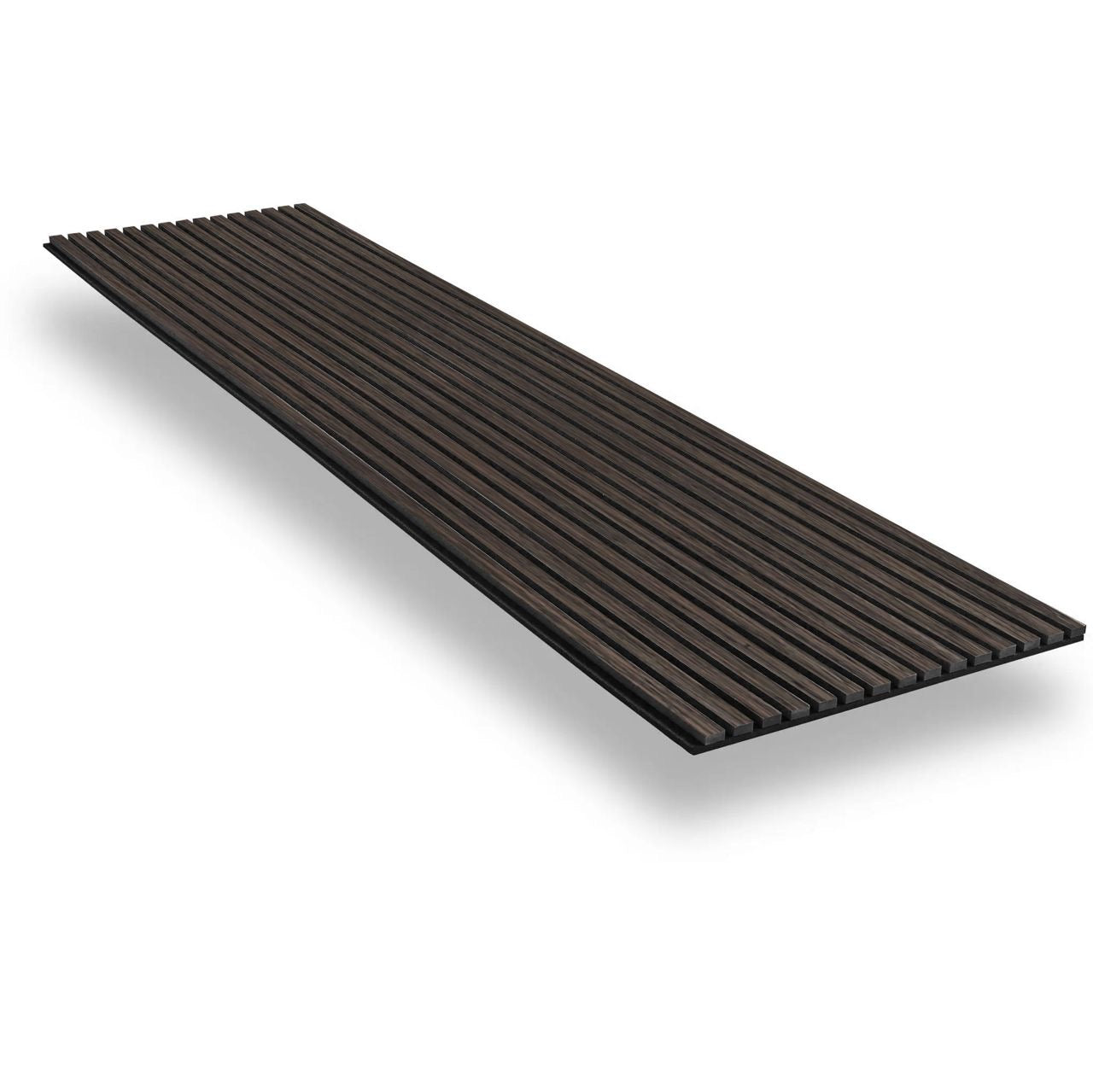 Akoestische wandpanelen - 280 x 60 cm - Gerookt Eiken - Lattenwand - Akupanel 3