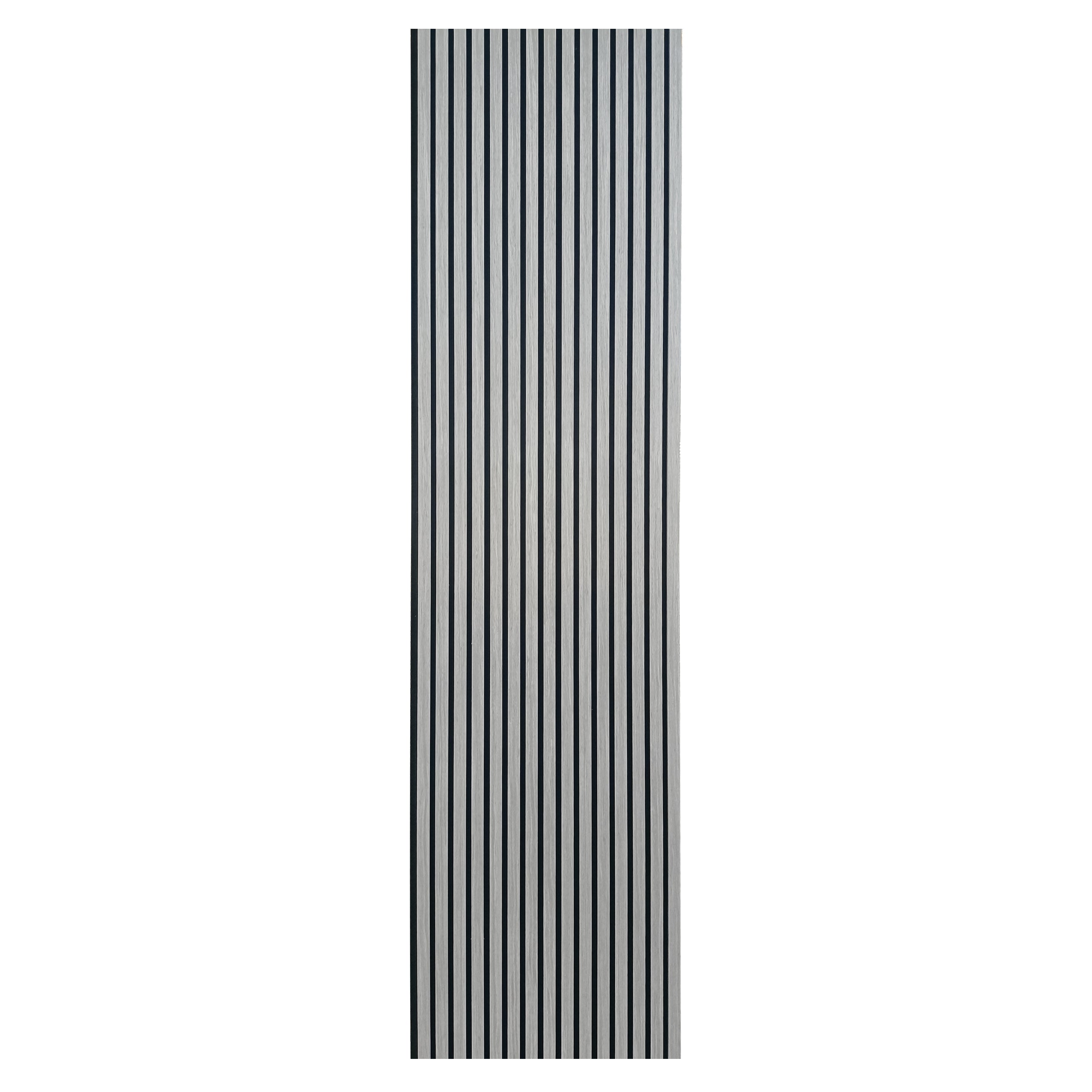 Akoestische wandpanelen - 280 x 60 cm - Grijs Eiken - Lattenwand - Akupanel - 3 Zijdig houtfineer 2