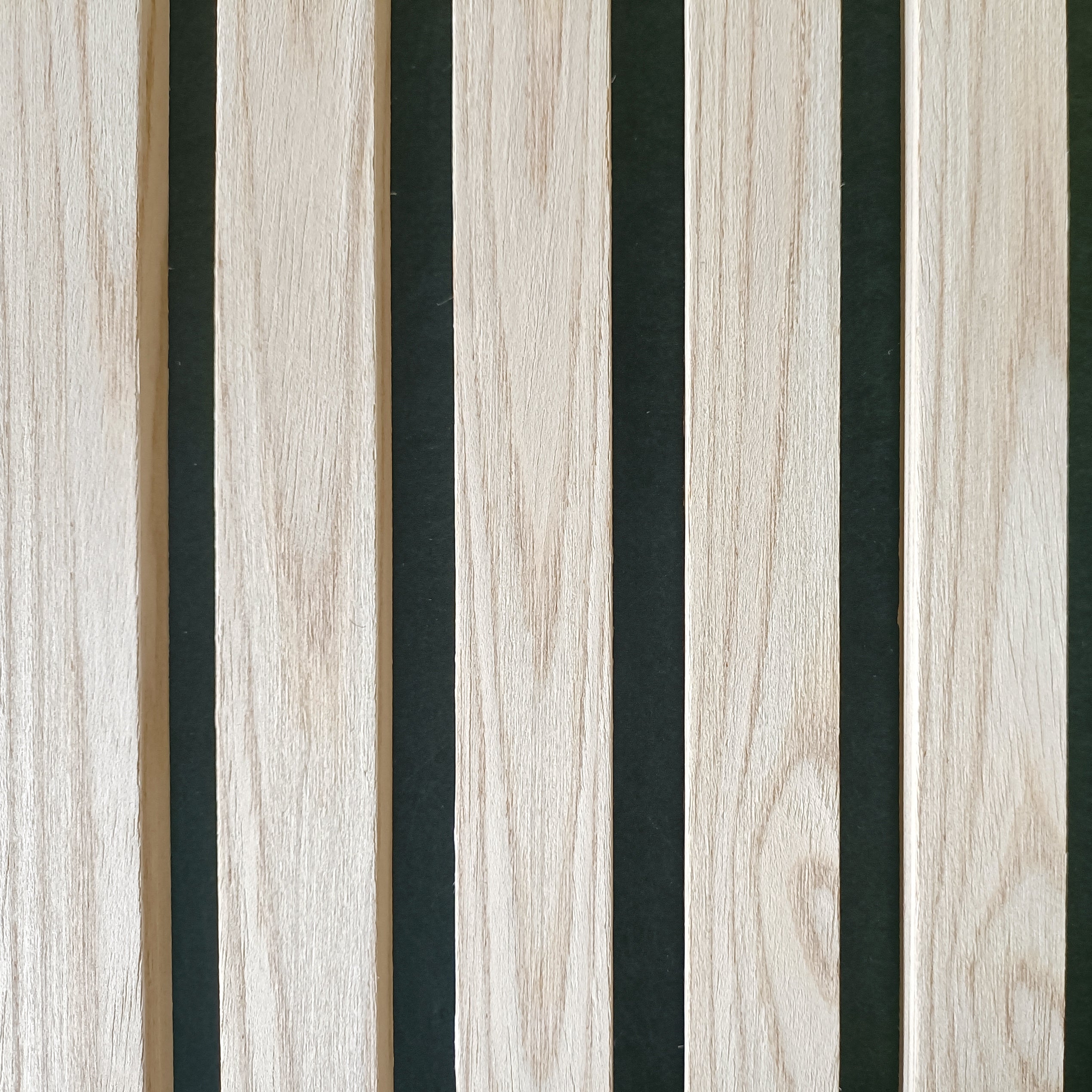 Akoestische wandpanelen - 280 x 60 cm - Rustiek Naturel Eiken - Lattenwand - Akupanel - 3 Zijdig houtfineer 5
