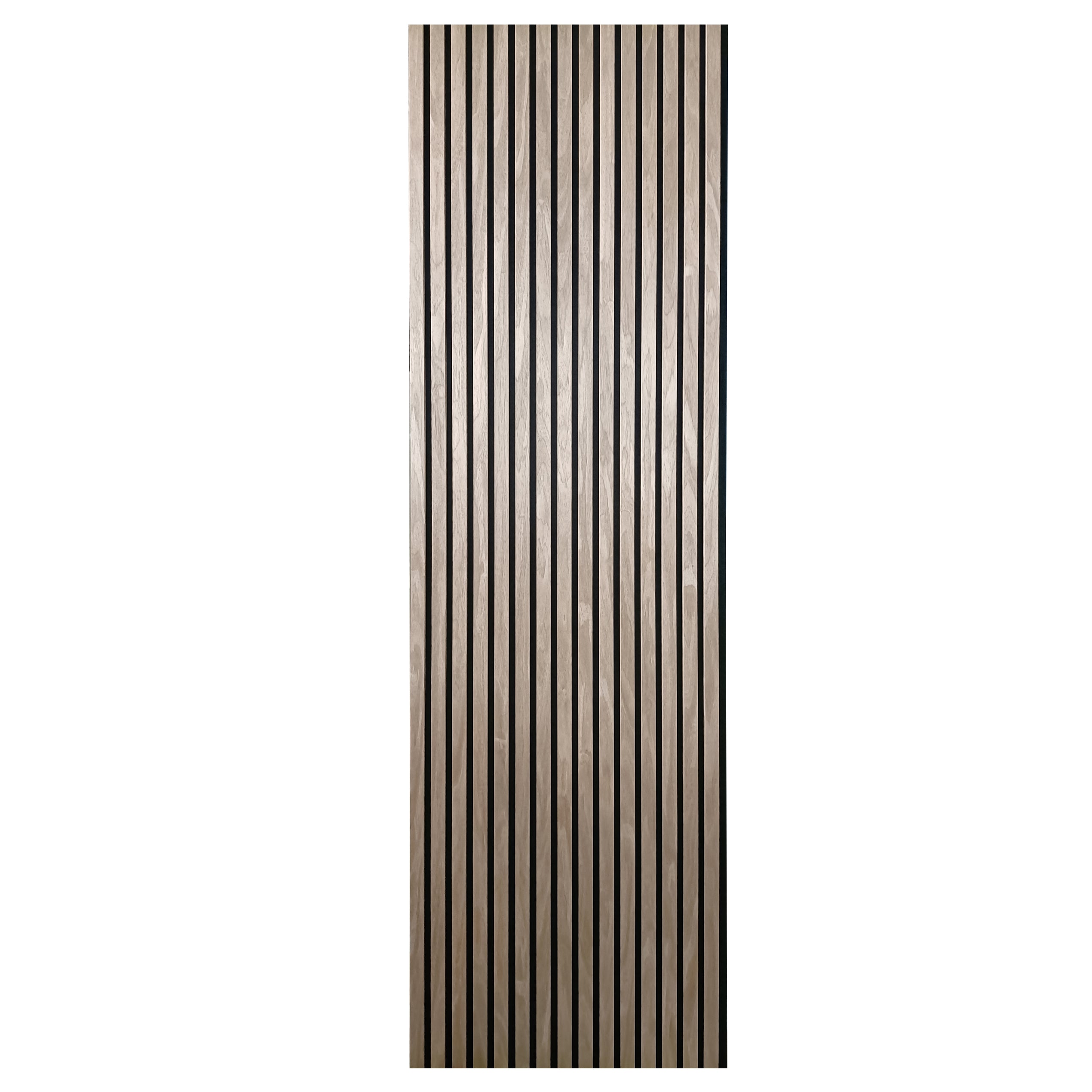 Akoestische wandpanelen - 280 x 60 cm - Walnoot Eiken - Lattenwand - Akupanel - 3 zijdig houtfineer 2