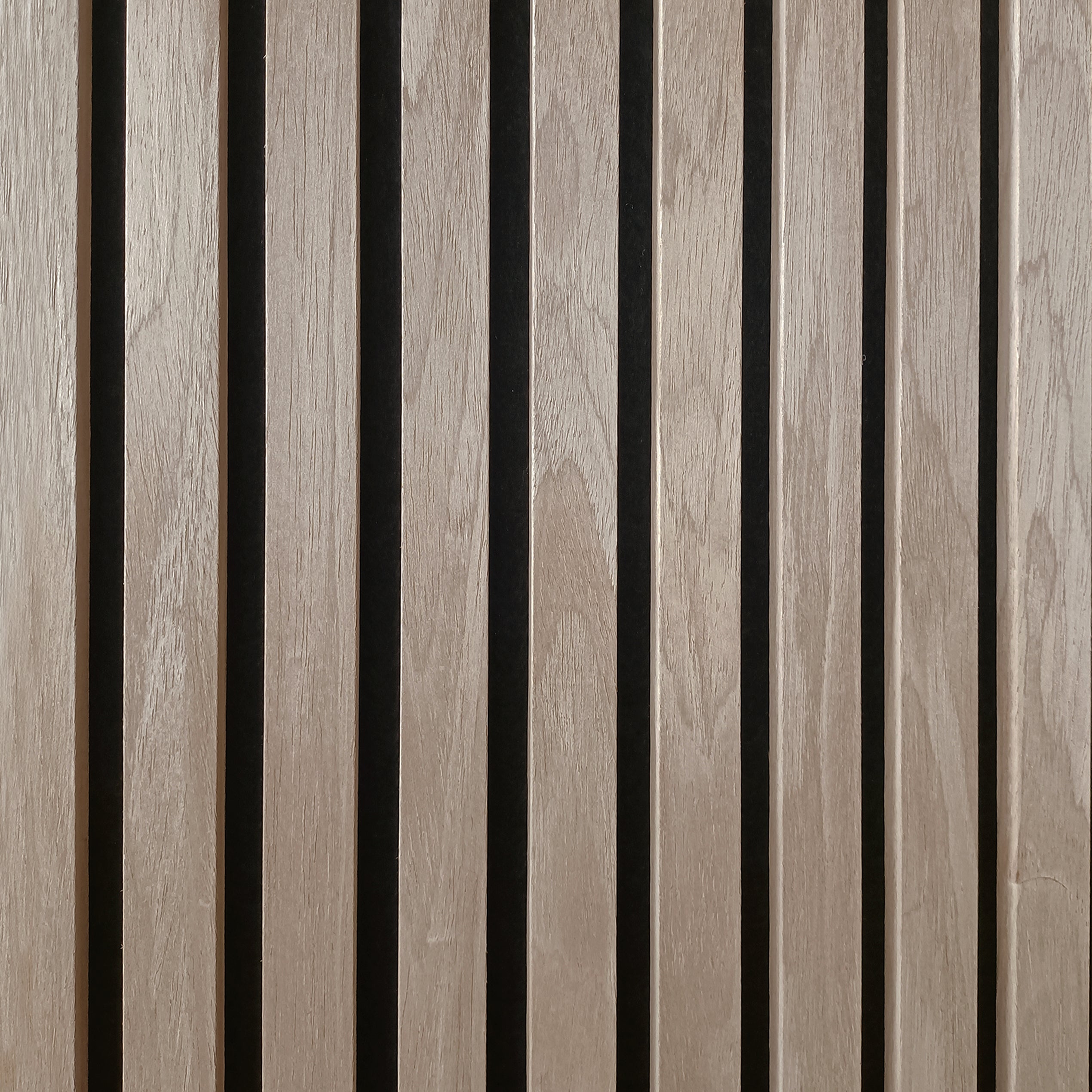 Akoestische wandpanelen - 280 x 60 cm - Walnoot Eiken - Lattenwand - Akupanel - 3 zijdig houtfineer 4